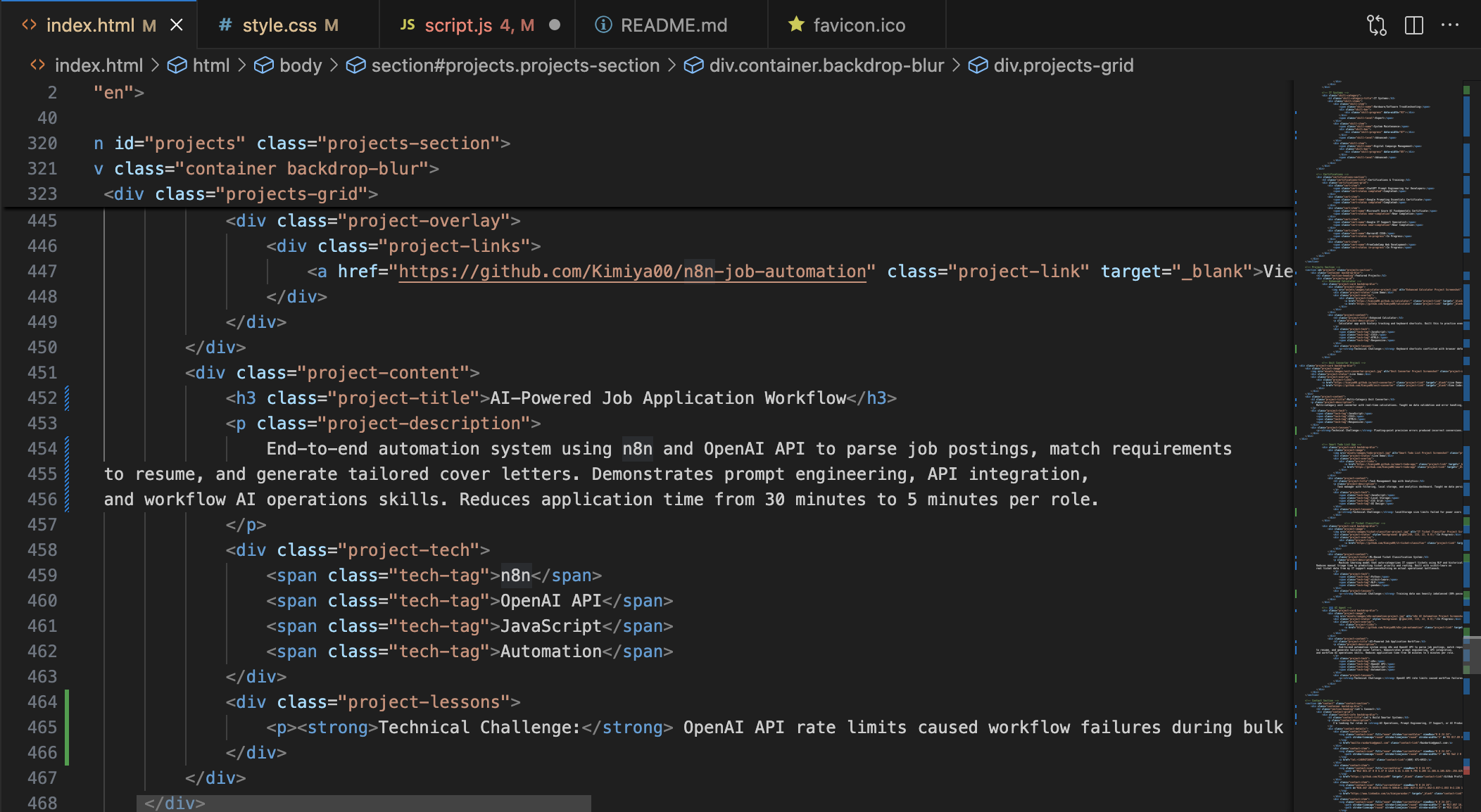 n8n AI Automation Project Screenshot